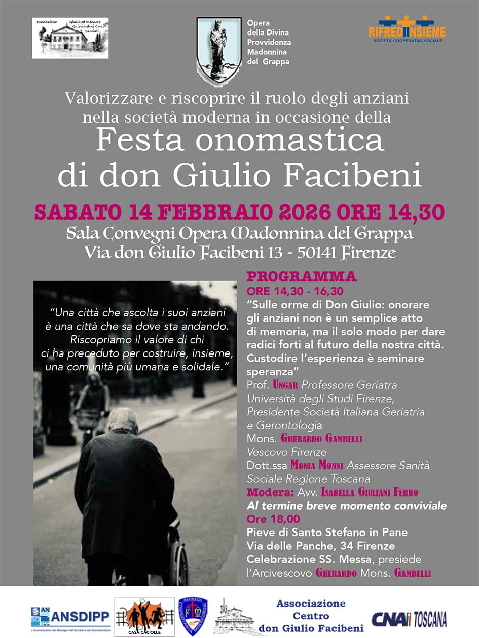 Festa onomastica di don Giulio Facibeni